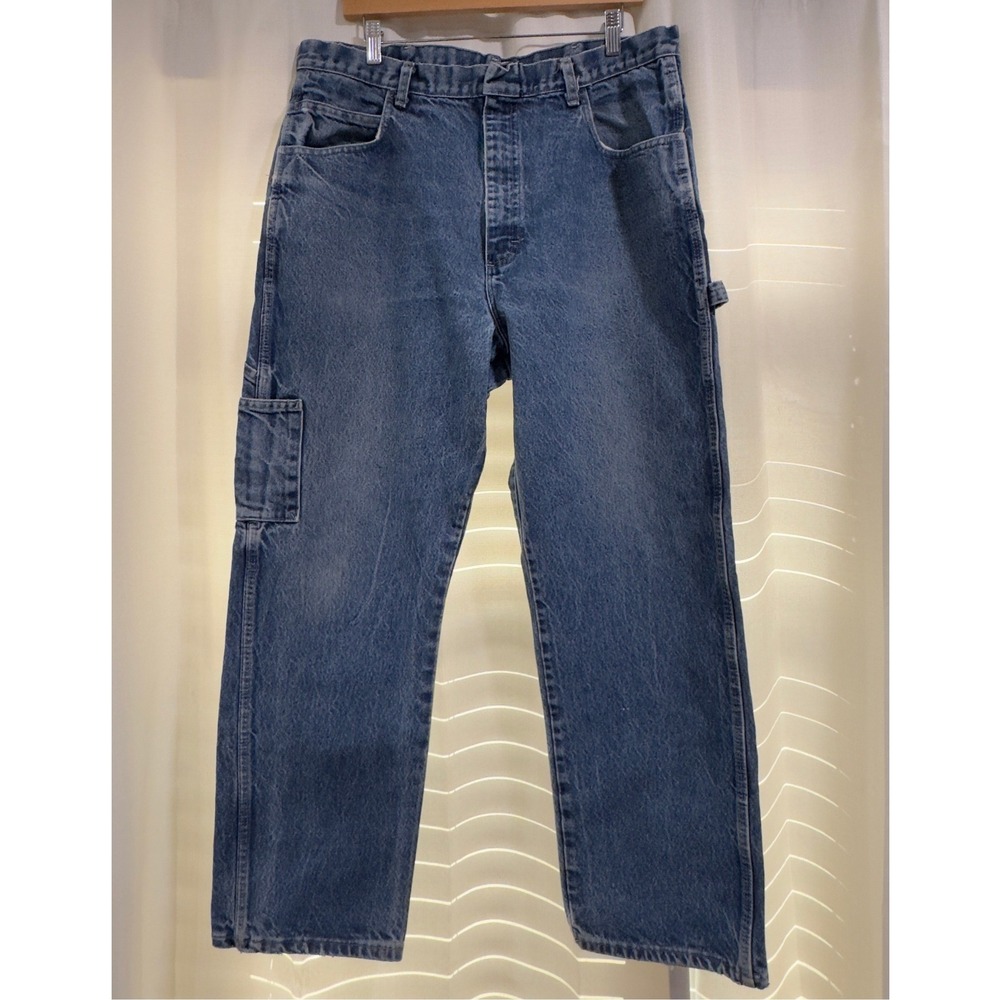Bulwark Excel‎ FR Mens Carpenter Jeans Blue Denim Flame Resistant 38x30 PEJ2DW4